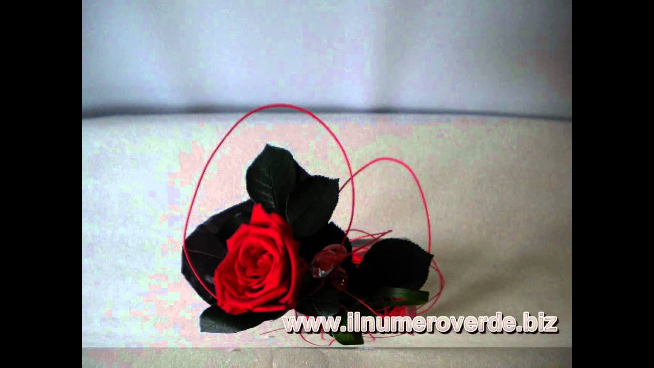 Allestimenti floreali con fiori stabilizzati youtube