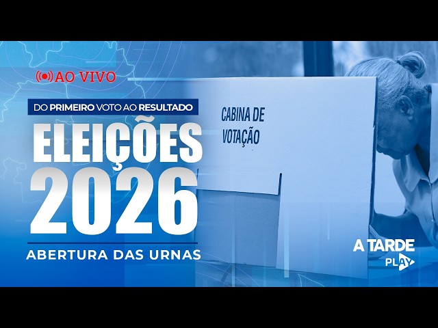 ELEIÇÕES 2026 SEGUNDO TURNO AO VIVO: ABERTURA DAS URNAS, ANÁLISES E MOVIMENTAÇÃO PELO PAÍS
