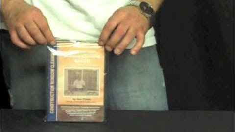 Fields Construction Window Cleaning DVD