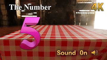 The number 5 from 36 Days Of Type