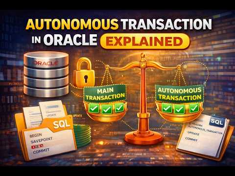 Autonomous Transaction in Oracle Explained | What, Why & Real Use Cases (PL/SQL Tutorial)