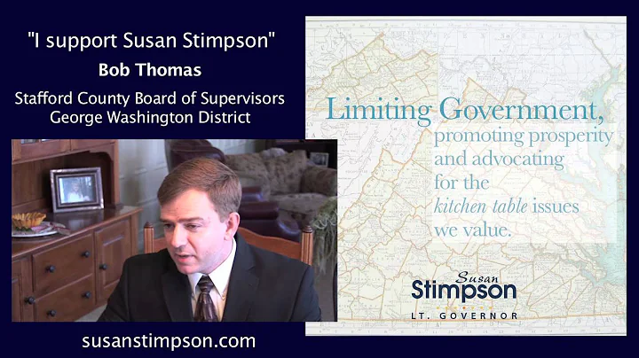 Bob Thomas Endorses Susan Stimpson