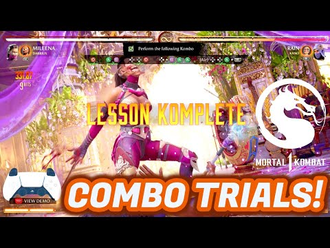 Mortal Kombat 1 All Combo Trials! (Part 2)