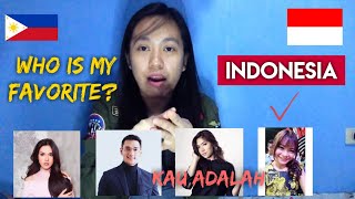 KAU ADALAH - Isyana Ft.  Rayi - Filipina Reaksi