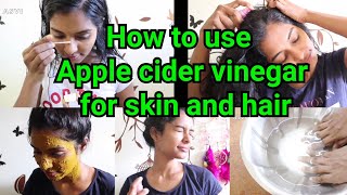 Apple cider vinegar benefits for skin and hair|How to use ACV for skin&hair|Asvi be creative screenshot 3