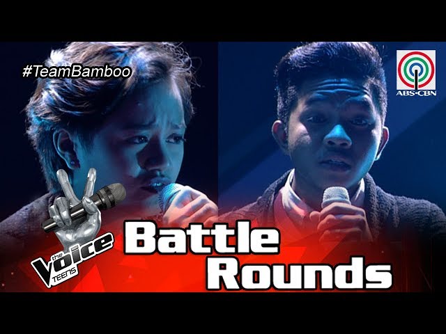 The Voice Teens Philippines Battle Round: Andrea vs. Emarjhun - Hallelujah