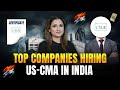 US CMA Salary &amp; Jobs in India — Full Breakdown!