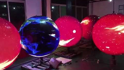 Indoor led round ball led sphere