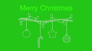 Merry Christmas Titles Pack Green Screen L Hd