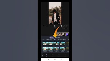 Lens Blur Video Editing | How To Create Lens Blur In One Click #shortsfeed #vivacut #shorts