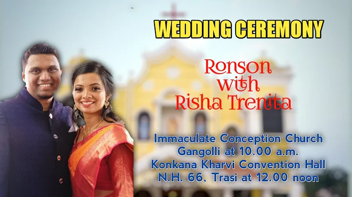 Mangalorean Wedding Ceremony of Ronson Alexander w...