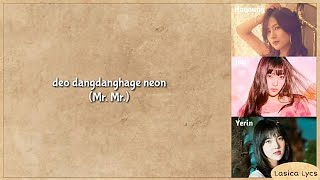 YERIN/HAYOUNG/JOY(OHJUNGPARK) - MR.MR (COVER) Easy Lyrics