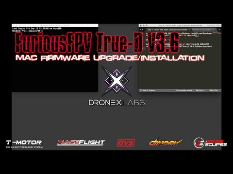 FuriousFPV True-D - Mac OSX Firmware Upgrade/Installation