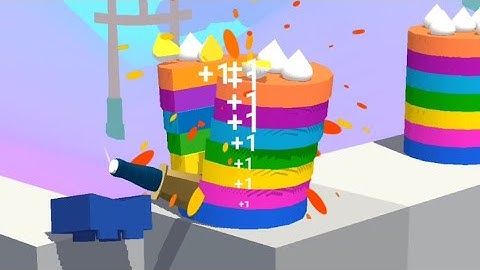 Slice It all - Very satisfying and relaxing ASMR Slicing game 🌈💕