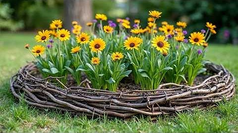 Rustic Charm: Turn Old Twigs & Junk into Gorgeous DIY Garden Decor!