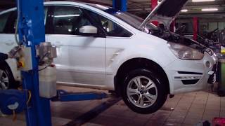 Опрессовка системы охлаждения ДВС Ford S-Max в ИНЖКАРЕ