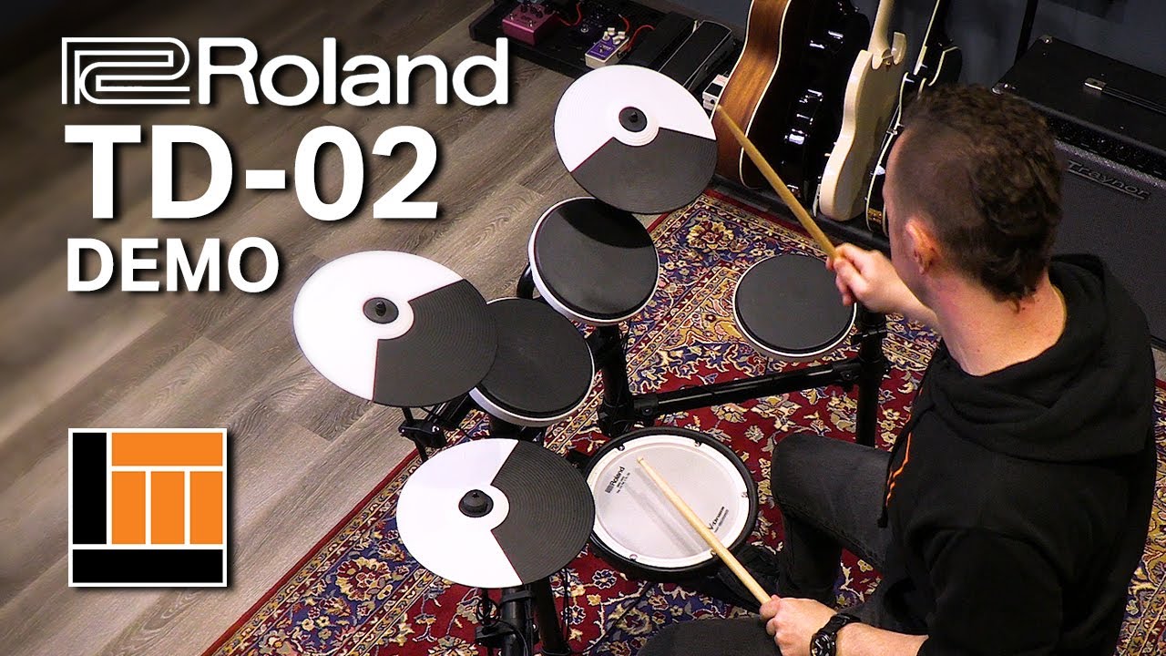 Roland TD-02 V-Drums Series [Product Demonstration]