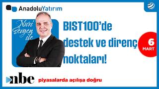 Bist100De Destek Ve Direnç Noktaları Yatirimcilar Bu Sevi̇yelere Di̇kkat Dr. Nuri Sevgen