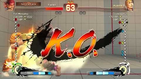 Brandy(Cody) vs Evil Messatsu(E.Ryu)