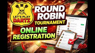 Create a Round Robin Tournament with Online Player Registration