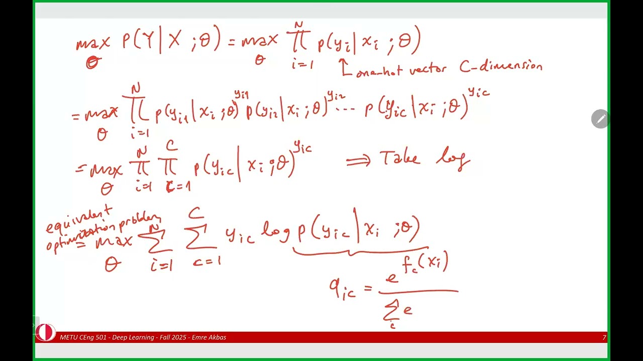 CENG501 Fall 2025 - Week 3 - Multilayer perceptrons