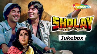 Sholay(1975) Movie Jukebox | RD Burman | Amitabh B | Dharmendra | Hema Malini | Lata Mangeshkar Hits