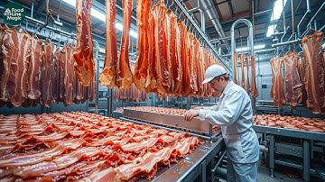 How Millions of Tons of Bacon Are Processed – Inside the World’s Biggest Pig Farming.