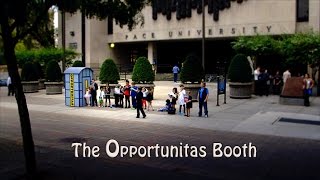PACE University - The Opportunitas Booth