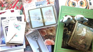 Thrift Haul 18 | Junk Journal Supplies | printer’s tray items