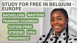 Study in Belgium for Free | ARES Scholarship 2027/2028 Step-by-Step Guide 🇧🇪