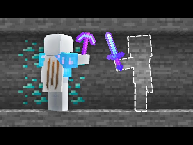 Minecraft Manhunt - The Hunter is Invisible