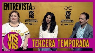 Vis a Vis Temporada 3: Itziar Castro, Alba Flores y Luis Callejo (entrevista)