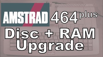 Amstrad 464plus to 6128plus conversion