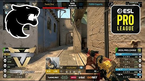 FURIA vs TeamOne | Highlights | ESL Pro League