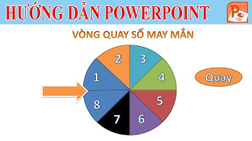 Hướng dẫn tạo vòng quay số may mắn trong powerpoint - Hướng dẫn Powerpoint