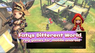 Fatys Different World | New Mobile Games screenshot 1