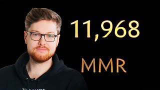 The game to enter 12k mmr, will he make it this time?!