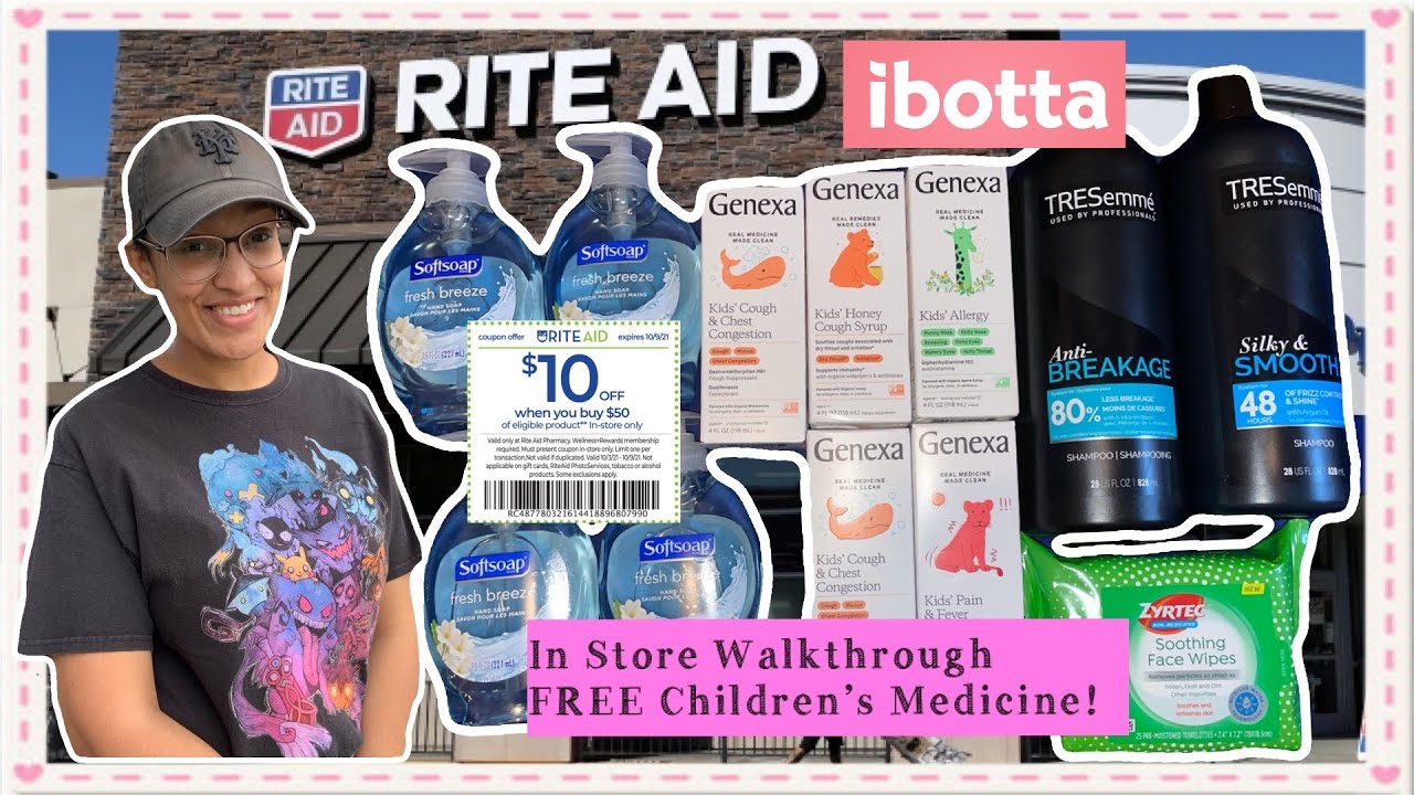 Rite Aid Couponing Haul 10 3 10 9 Spend 50 Get 10 Off FREE 