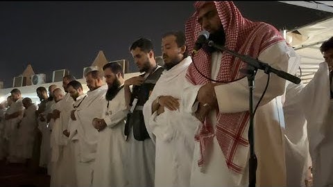 تلاوة حجازية من مشعر منى حج 1444 هـ | القارئ خالد الرياعي | سورة ال عمران .