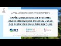 Webinaire de prsentation de lappel  projets ecophyto dephy expe 3