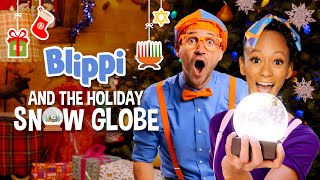 Blippi And The Holiday Snow Globe Movie | Blippi & Meekah's Festive Seasons Special! image