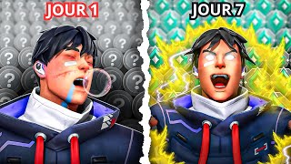 7 JOURS POUR RANK UP ASCENDANT 3 SINON JE T&#39;OFFRE UN SKIN ! Quel résultat ?! (ep.5)