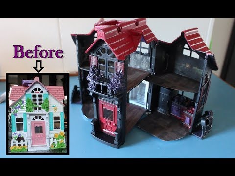 barbie ghost house