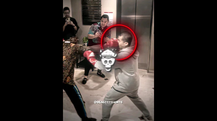 iShowSpeed One Punched Him 💀💀 #ishowspeed #edit #boxing