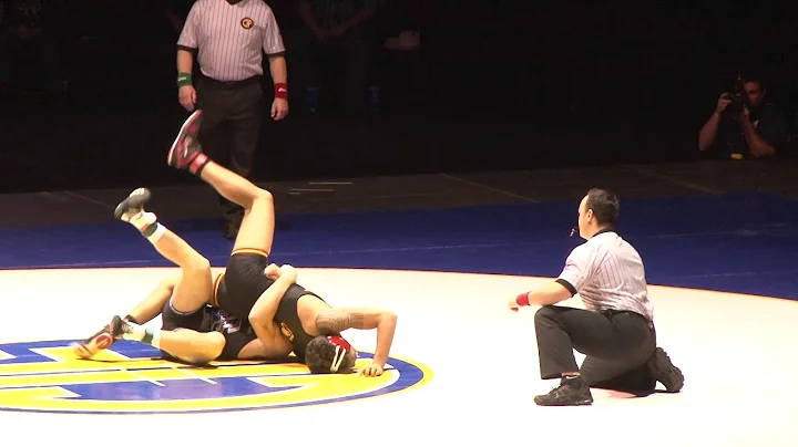 170 lbs. Gabe Martinez (Oakdale) vs Trent Tracy (F...