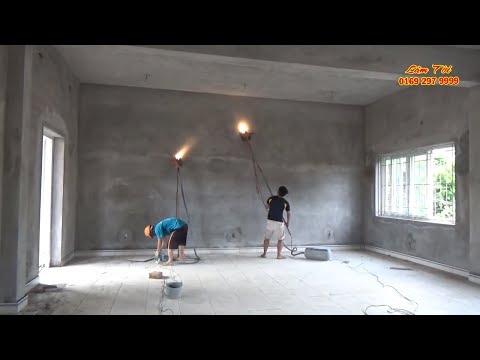 Video Máy Chà Tường Sơn Nước Hút Bụi Có Đèn Led Hotline... - youtube