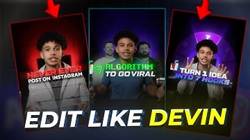 How To Edit 3D Reels Like Devin Jatho - Houston Kold From Scratch ┃Adobe After Effects Tutorial