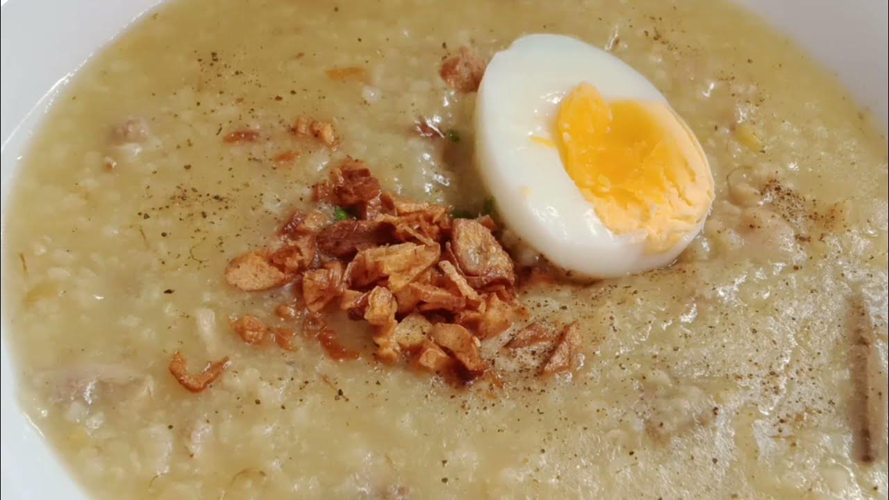 Quick and Easy Rice Congee in a Rice Cooker Chicken Arrozcaldo