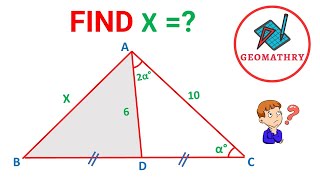 How to Find The Missing Length Using Isosceles Triangles | Improve your Geometry Skill