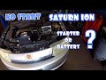 NO START Battery or Starter motor